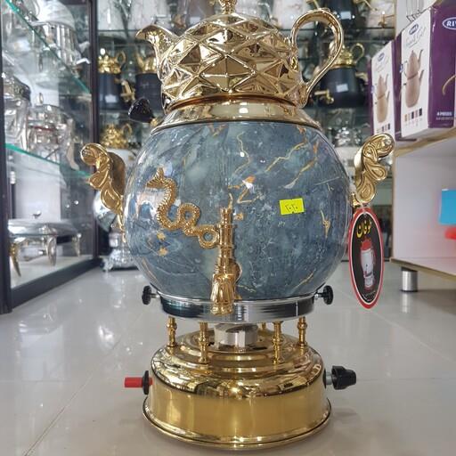 سماور گازی سنگی طوفان 6 لیتر